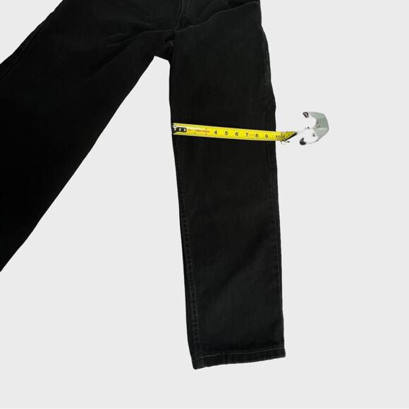 Levi’s VTG 2000 Y2K 550 Relaxed Tapered Denim USA Street Jean Black Womens 10 S - Picture 12 of 15